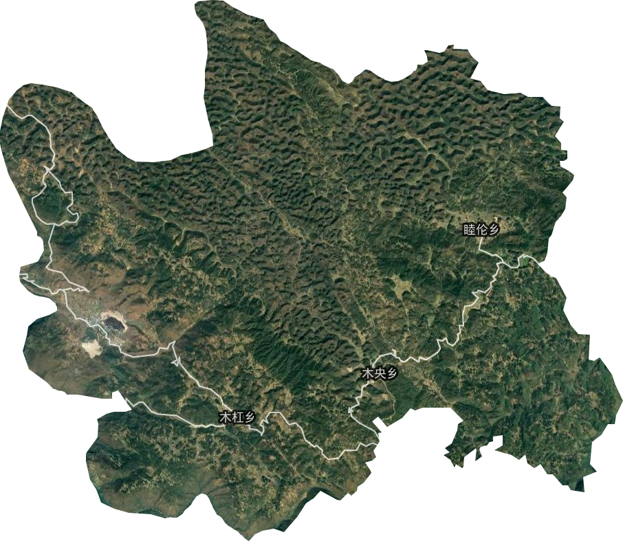 木央鎮衛星圖