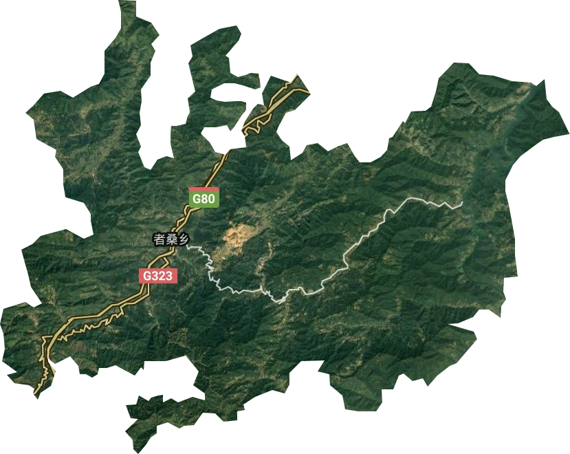者桑鄉(xiāng)衛(wèi)星圖