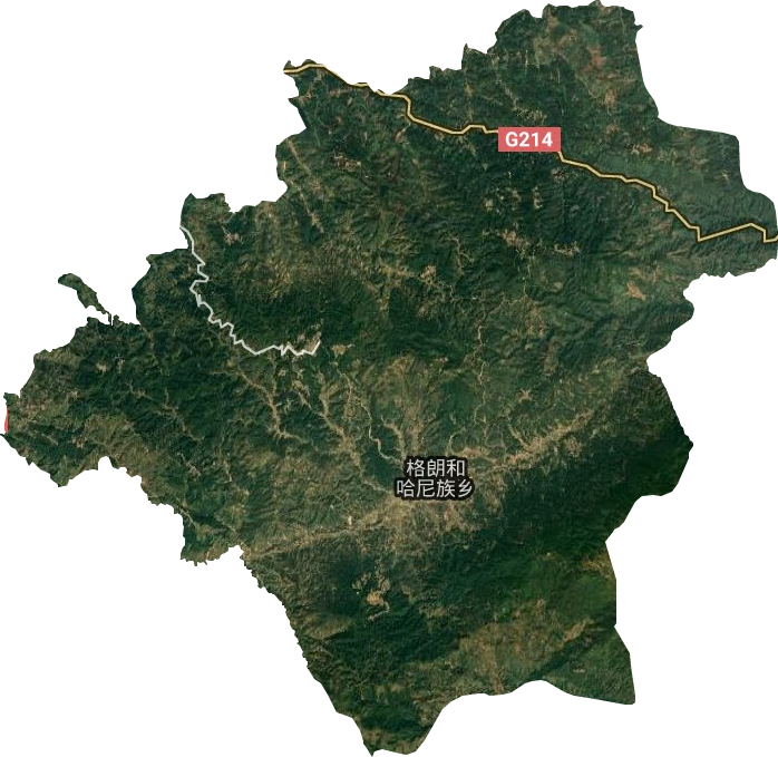 格朗和鄉衛星圖