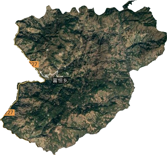 富恒鄉衛星圖