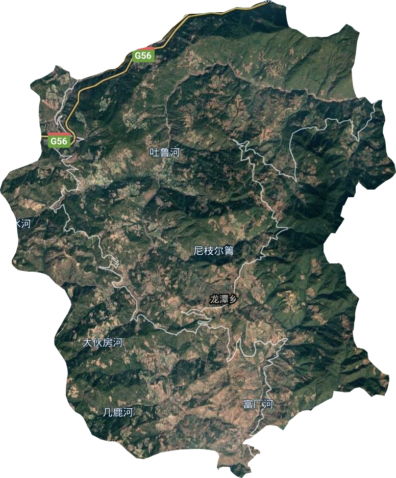 龍潭鄉衛星圖
