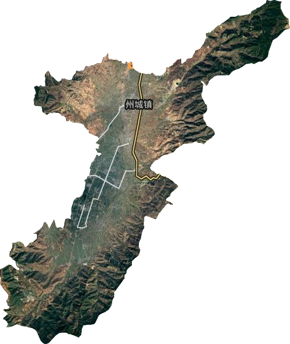 州城鎮(zhèn)衛(wèi)星圖