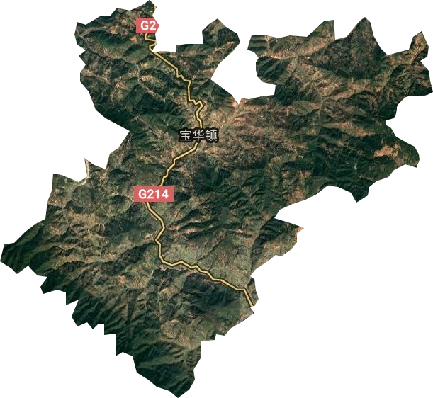 寶華鎮衛星圖