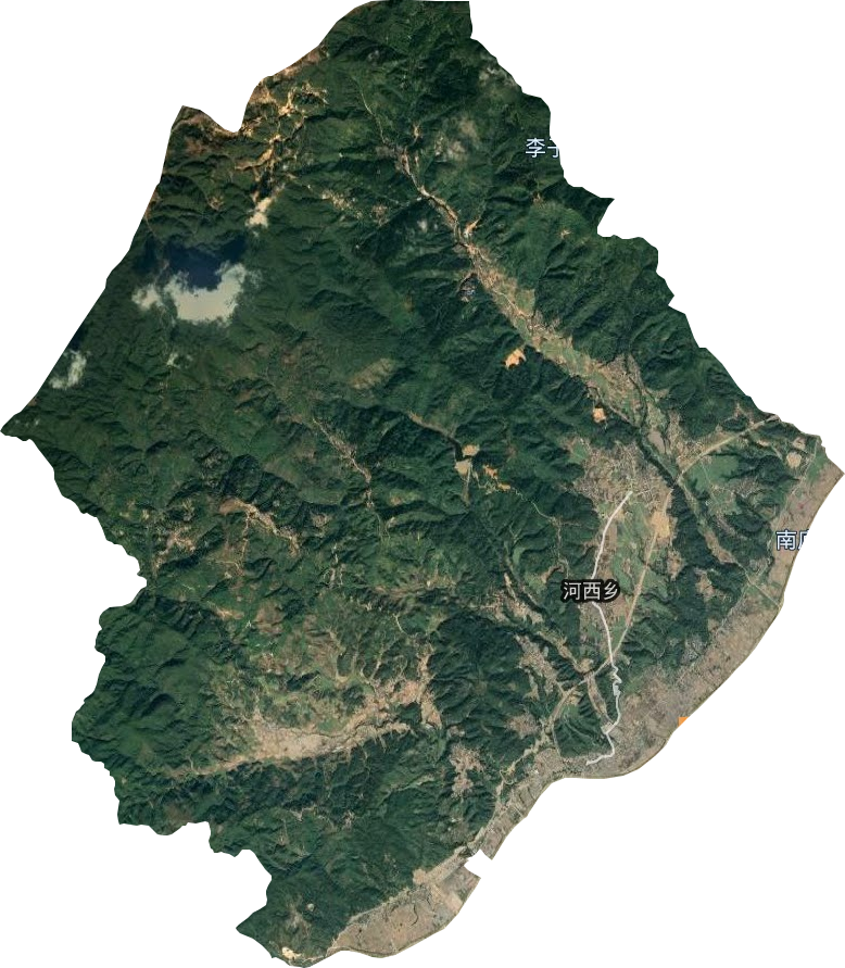 河西鄉衛星圖