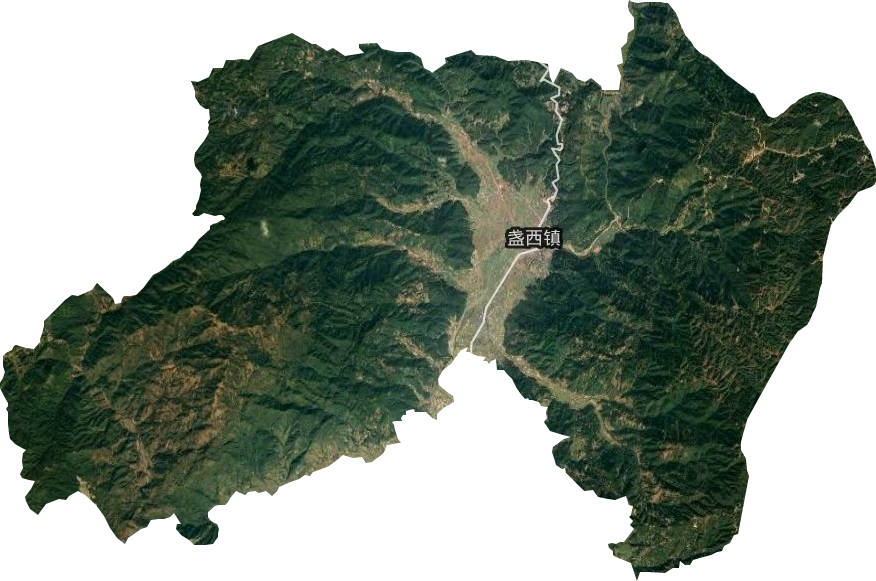 盞西鎮(zhèn)衛(wèi)星圖