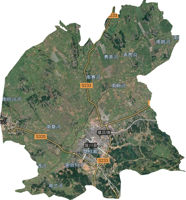 章鳳鎮(zhèn)衛(wèi)星圖