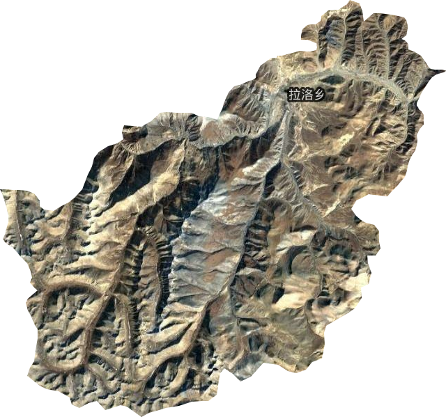 拉洛鄉衛星圖