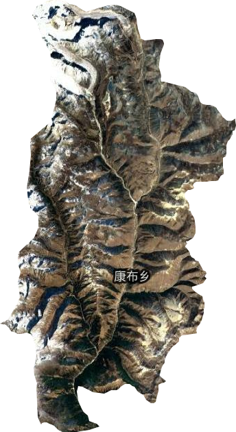 康布鄉衛星圖