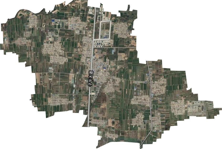 黃良街道衛星圖