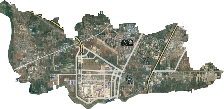 興隆街道衛(wèi)星圖