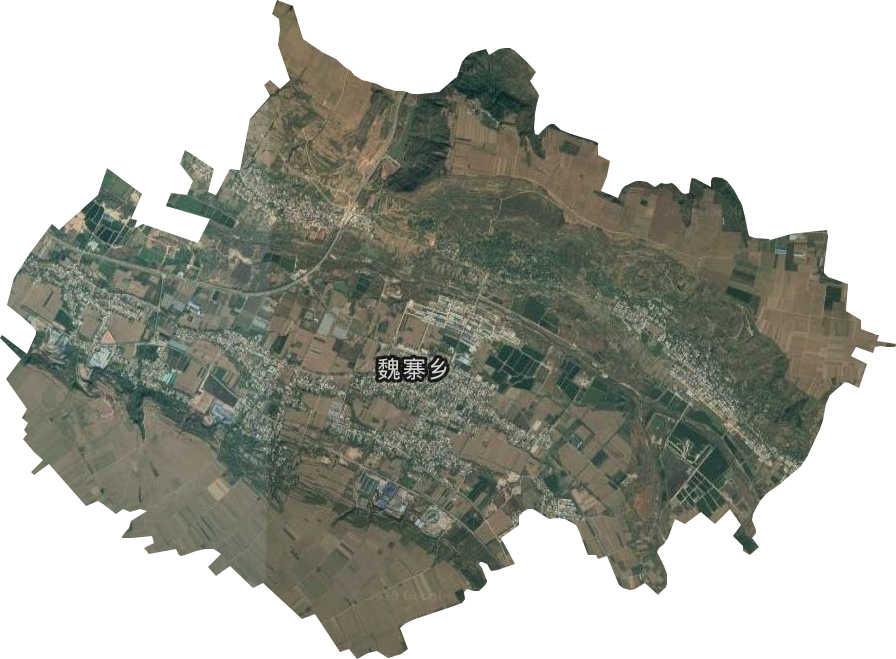 魏寨街道衛星圖
