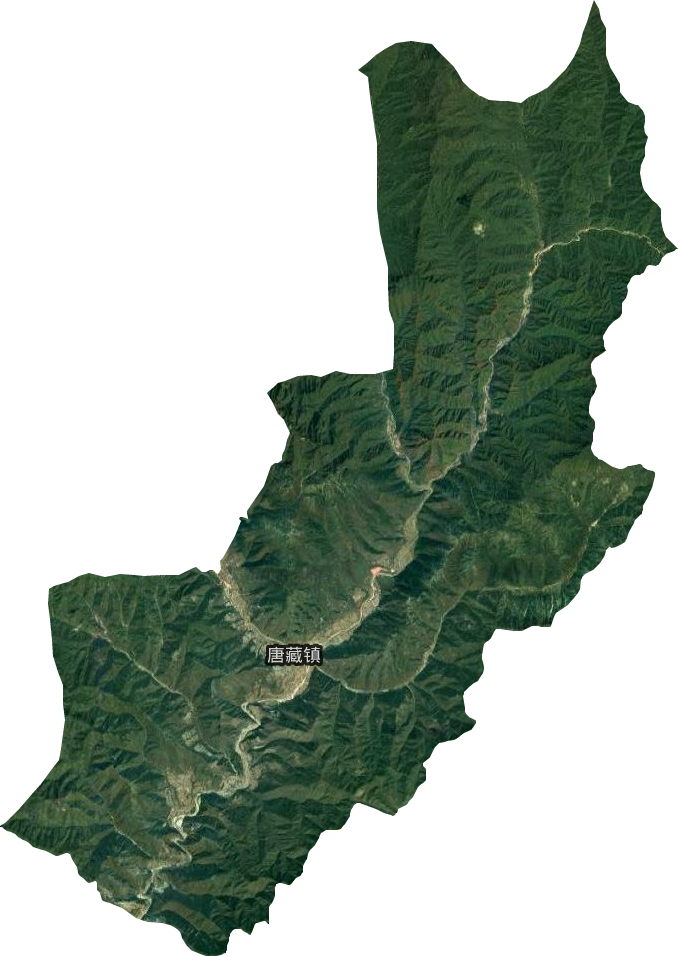 唐藏鎮衛星圖