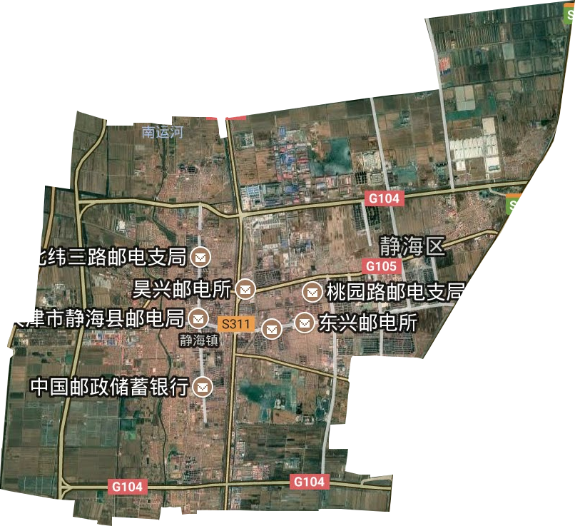靜海鎮衛星圖