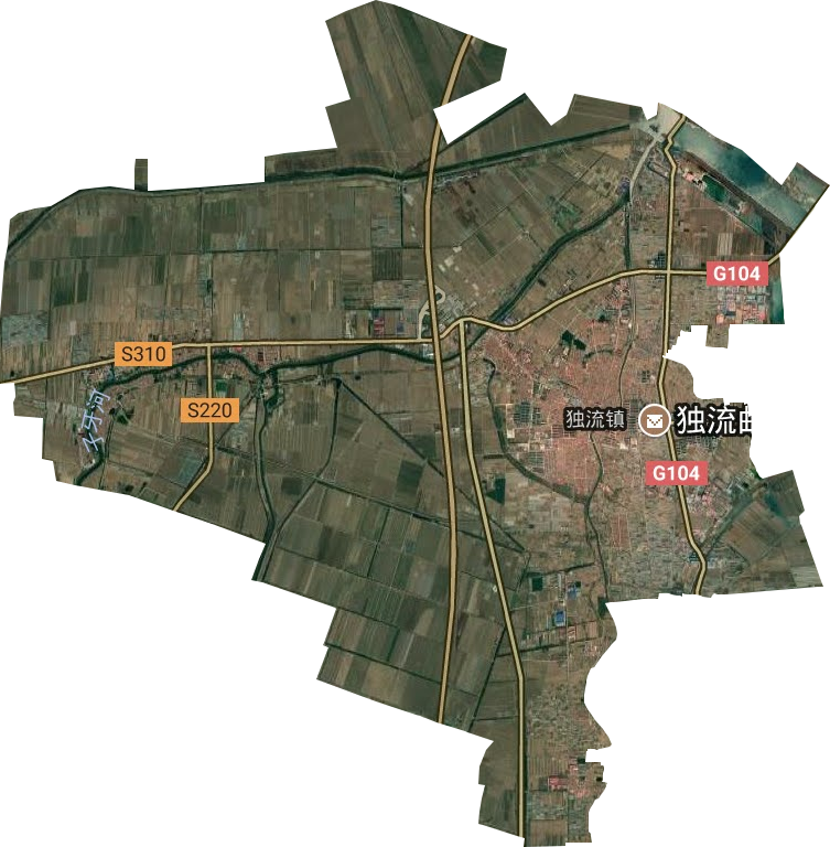 獨流鎮衛星圖