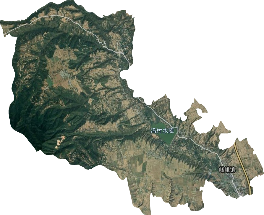 嵯峨鎮(zhèn)衛(wèi)星圖