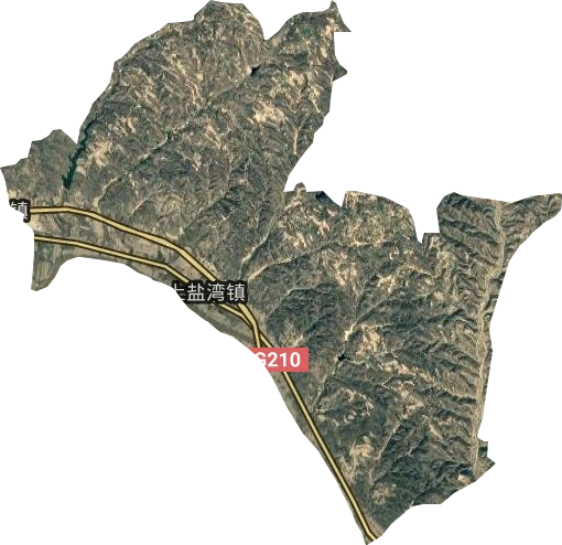 上鹽灣鎮(zhèn)衛(wèi)星圖