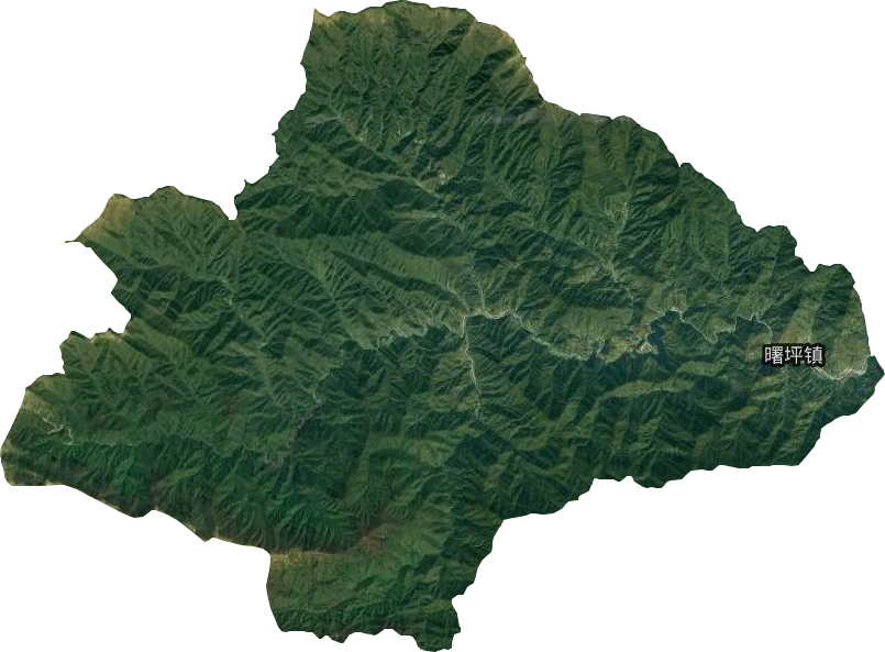 曙坪鎮衛星圖