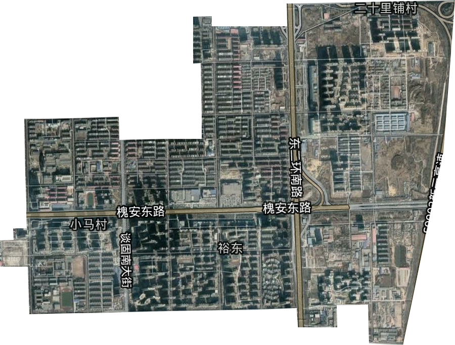裕東街道衛(wèi)星圖