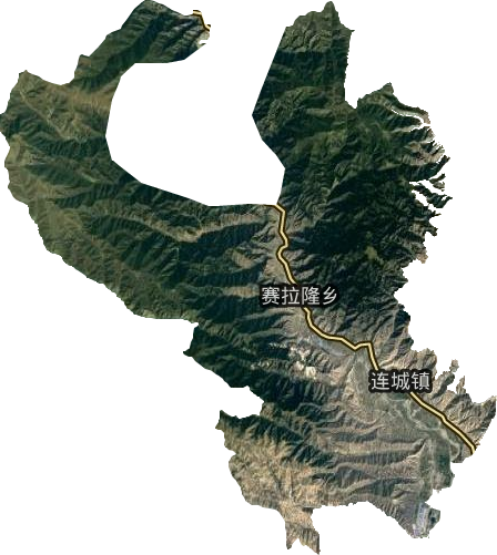連城鎮(zhèn)衛(wèi)星圖