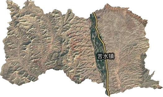 苦水鎮(zhèn)衛(wèi)星圖