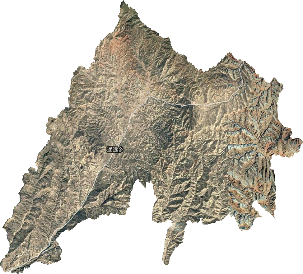 通遠鄉(xiāng)衛(wèi)星圖