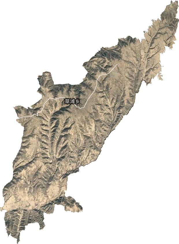 草灘鄉(xiāng)衛(wèi)星圖