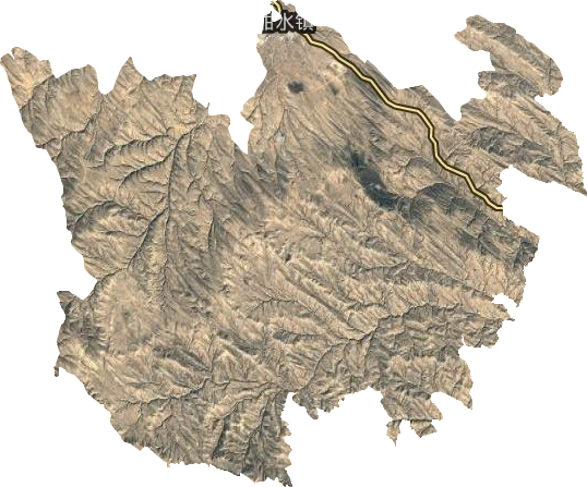甜水鎮衛星圖