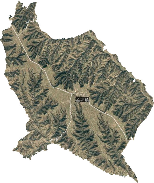 孟壩鎮(zhèn)衛(wèi)星圖