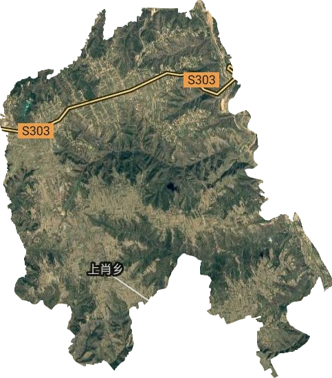 上肖鄉衛星圖