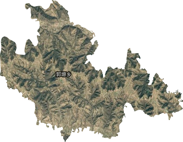 郭原鄉衛星圖