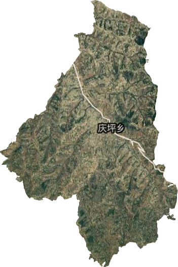 慶坪鄉(xiāng)衛(wèi)星圖