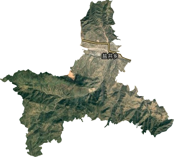 鹽井鄉(xiāng)衛(wèi)星圖