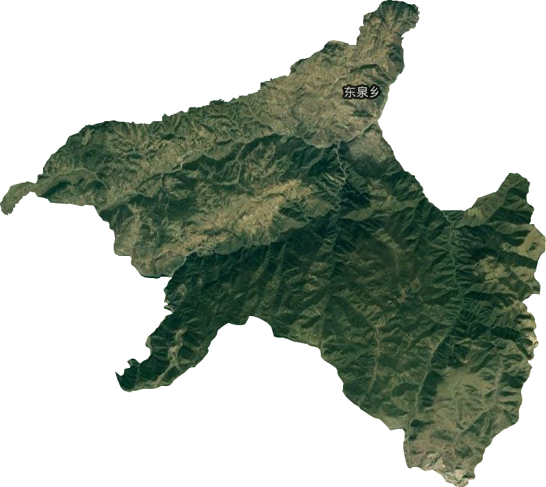 東泉鄉(xiāng)衛(wèi)星圖