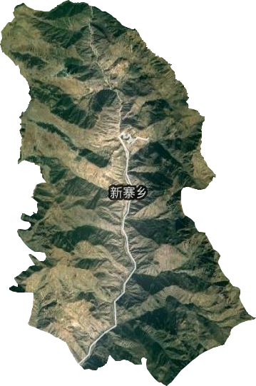 新寨鄉衛星圖