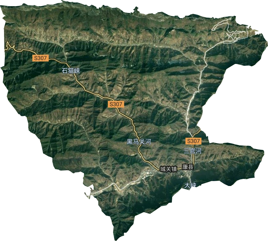 城關(guān)鎮(zhèn)衛(wèi)星圖
