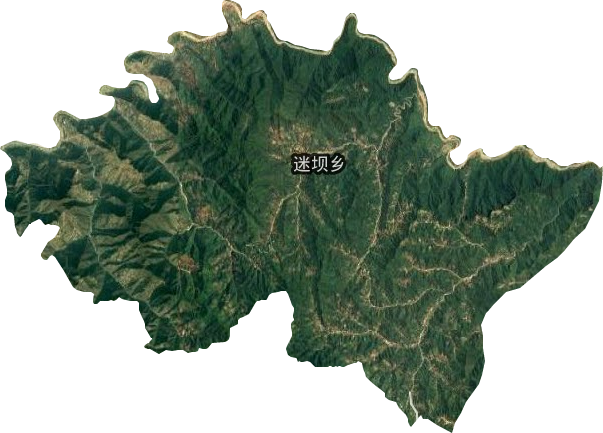 迷壩鄉衛星圖