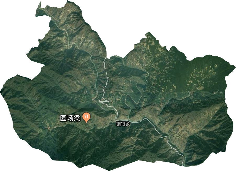 銅錢鄉(xiāng)衛(wèi)星圖