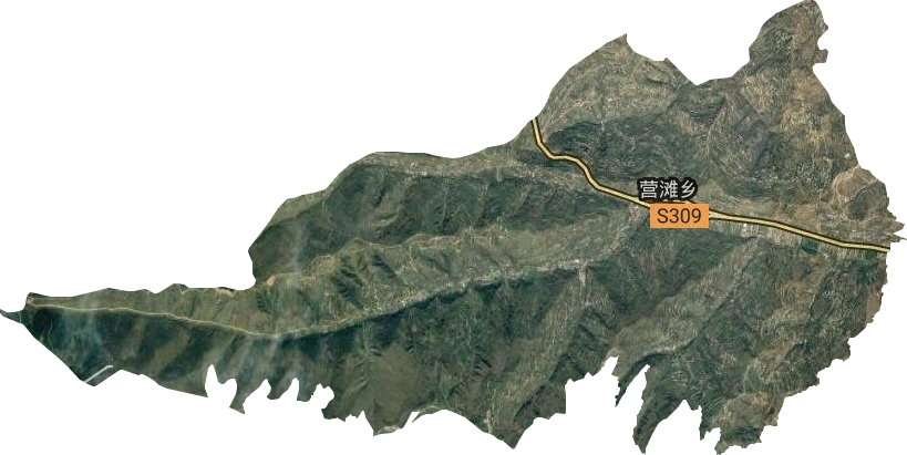 營灘鄉衛星圖
