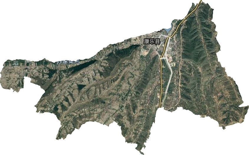 附城鎮衛星圖
