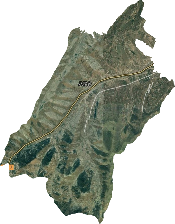 八松鄉(xiāng)衛(wèi)星圖