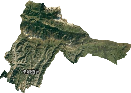 卡加道鄉衛星圖