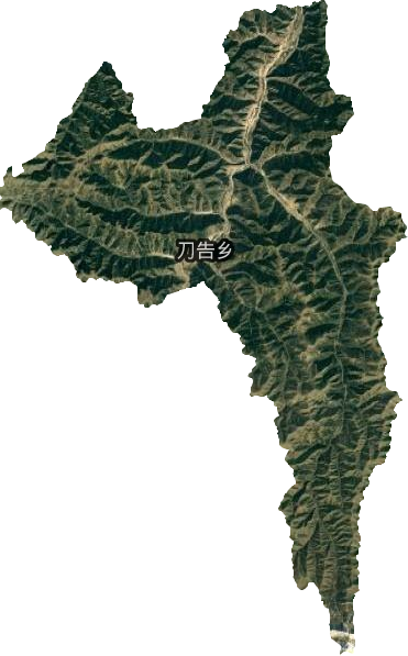 刀告鄉衛星圖