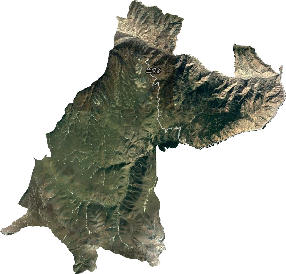 蘭采鄉(xiāng)衛(wèi)星圖