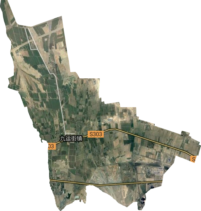 九運街鎮衛星圖