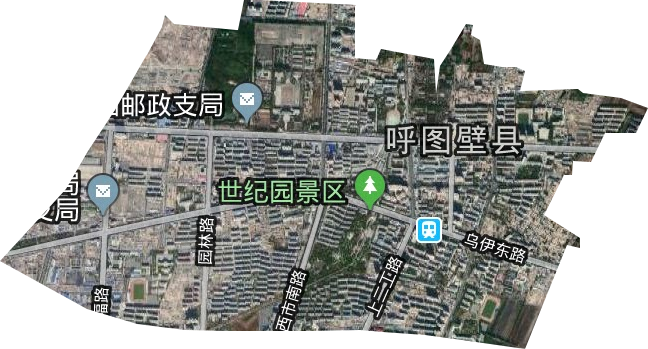 呼圖壁鎮(zhèn)衛(wèi)星圖