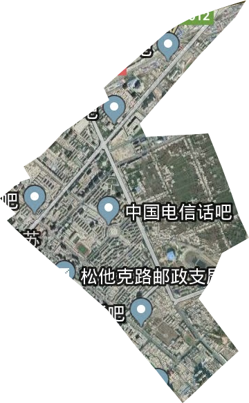 光明路街道衛星圖