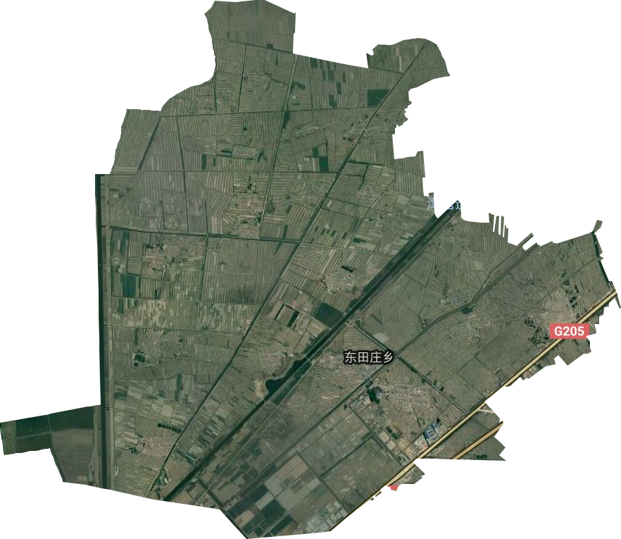 東田莊鄉(xiāng)衛(wèi)星圖