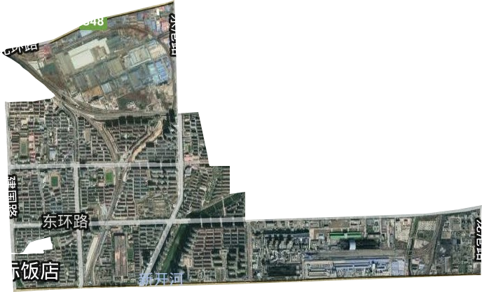 東環路街道衛星圖