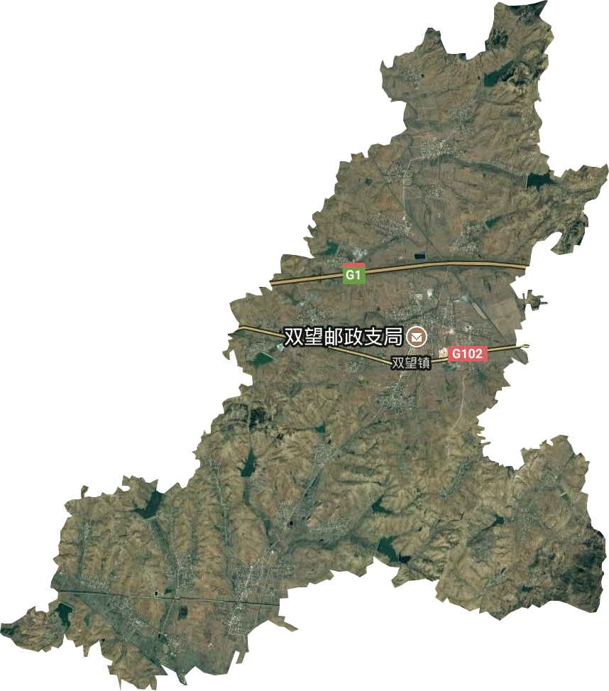 雙望鎮(zhèn)衛(wèi)星圖