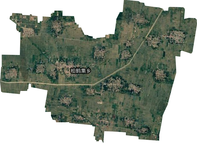 柏鶴集鄉衛星圖